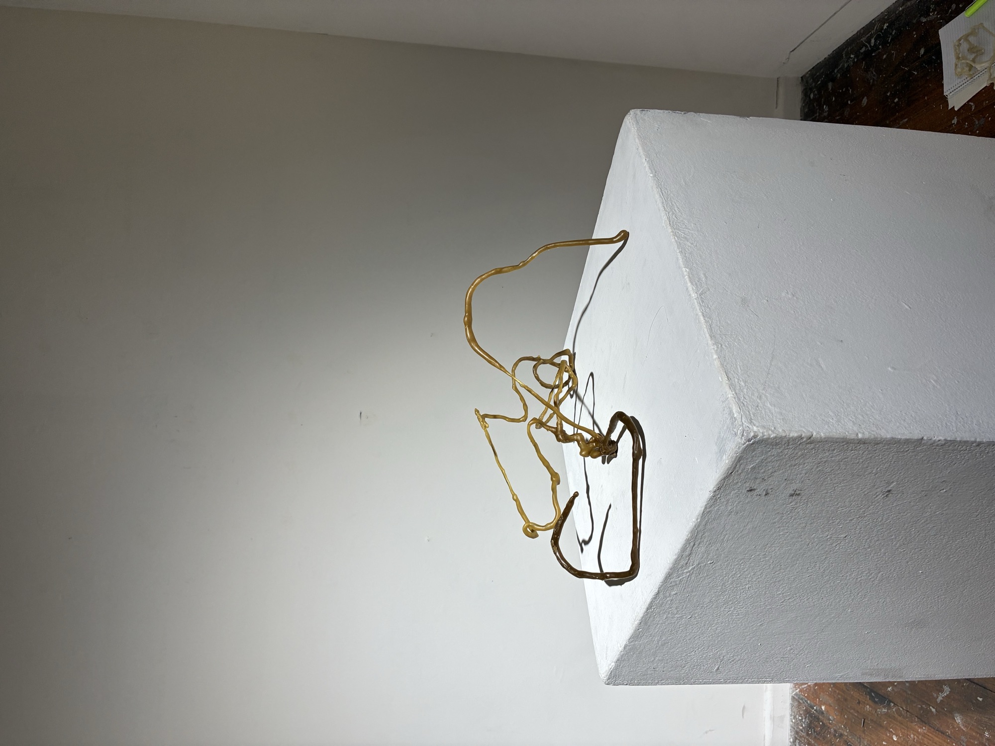 Final sculpture, angle view