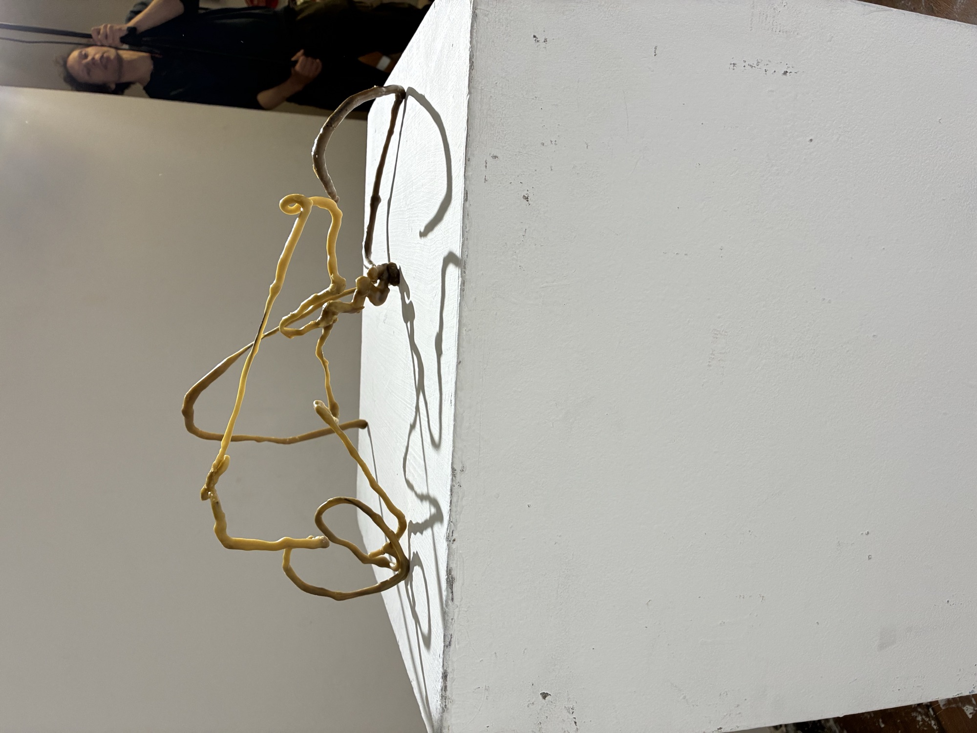 Final sculpture, side view